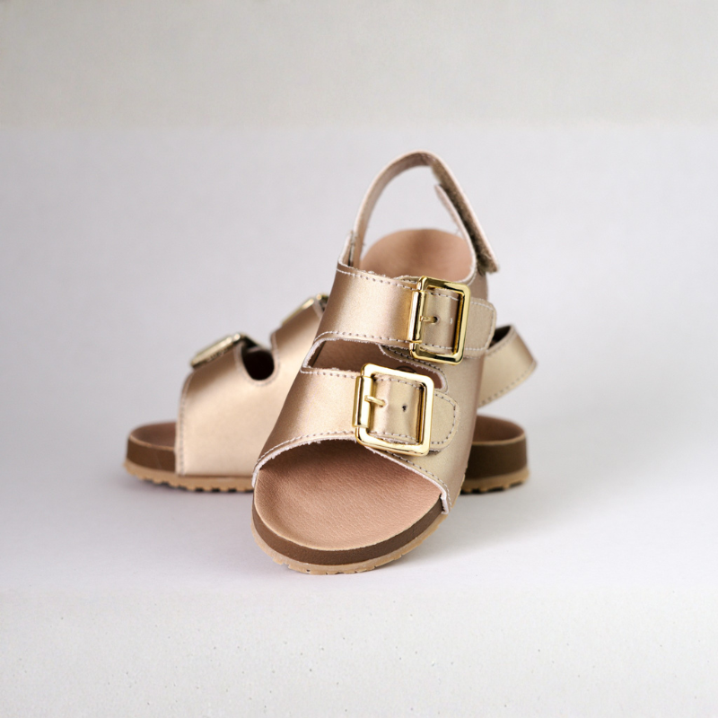 Sandália Kids Flow Dourada