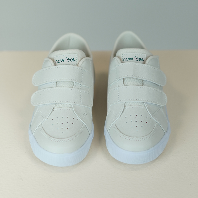 Tênis Lume Kids Velcro Off-White da New Feet